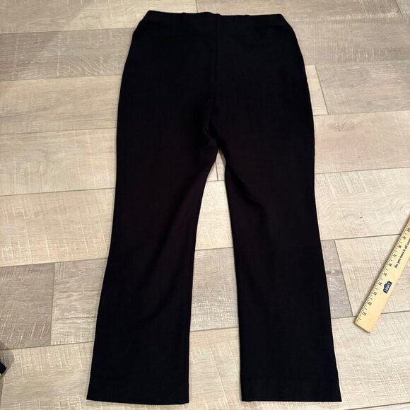 CHICOS WOMENS BLACK PULL ON PANTS SIZE 1.5 US SIZE 10R - Picture 8 of 8
